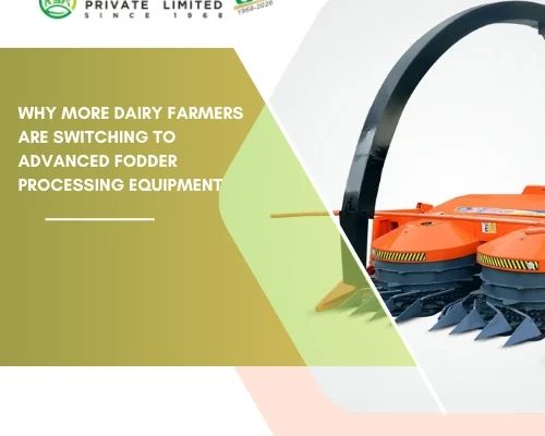 Why More Dairy Farmers Are Switching to Advanced Fodder Processing Equipment