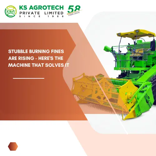 Stubble Burning Fines Are Rising - Here's the Machine That Solves It